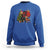 Headless Horseman Santa Sweatshirt Funny Christmas Mashup Gift - Wonder Print Shop