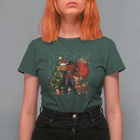 Headless Horseman Santa T Shirt For Women Funny Christmas Mashup Gift - Wonder Print Shop