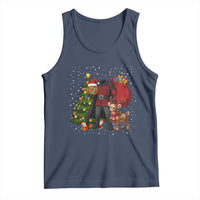Headless Horseman Santa Tank Top Funny Christmas Mashup Gift - Wonder Print Shop