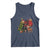Headless Horseman Santa Tank Top Funny Christmas Mashup Gift - Wonder Print Shop
