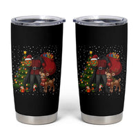 Headless Horseman Santa Tumbler Cup Funny Christmas Mashup Gift