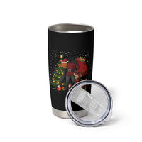 Headless Horseman Santa Tumbler Cup Funny Christmas Mashup Gift