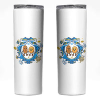 Funny Hanukkah Skinny Tumbler Challah And Latke Cute Food Lover Gift - Wonder Print Shop