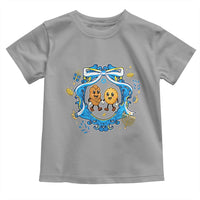 Funny Hanukkah Toddler T Shirt Challah And Latke Cute Food Lover Gift - Wonder Print Shop