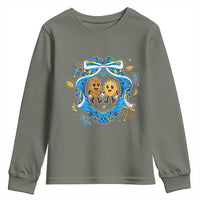 Funny Hanukkah Youth Sweatshirt Challah And Latke Cute Food Lover Gift - Wonder Print Shop