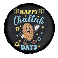Funny Hanukkah Food Lover Gift Spare Tire Cover Happy Challah Days - Wonder Print Shop