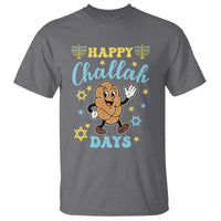 Funny Hanukkah Food Lover Gift T Shirt Happy Challah Days - Wonder Print Shop