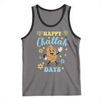 Funny Hanukkah Food Lover Gift Tank Top Happy Challah Days - Wonder Print Shop