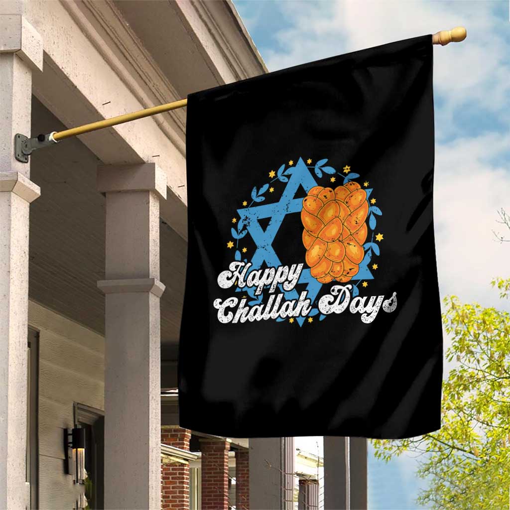 Hanukkah Challah Garden Flag Happy Challah Days Star Of David Gift - Wonder Print Shop