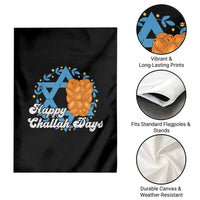Hanukkah Challah Garden Flag Happy Challah Days Star Of David Gift - Wonder Print Shop