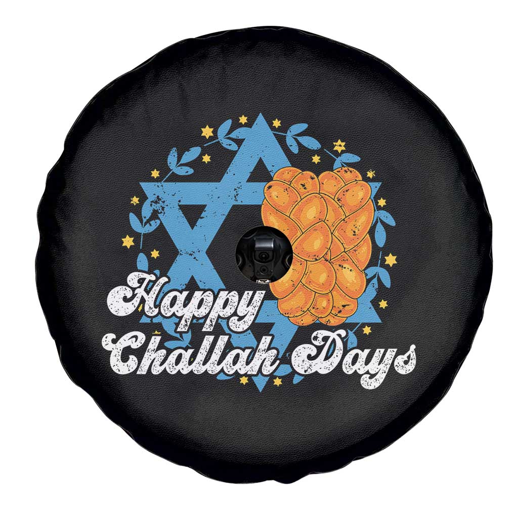 Hanukkah Challah Spare Tire Cover Happy Challah Days Star Of David Gift - Wonder Print Shop