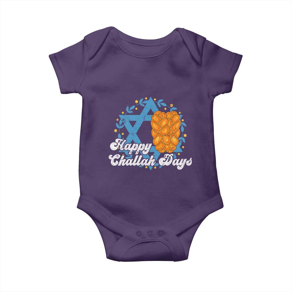 Hanukkah Challah Baby Onesie Happy Challah Days Star Of David Gift - Wonder Print Shop