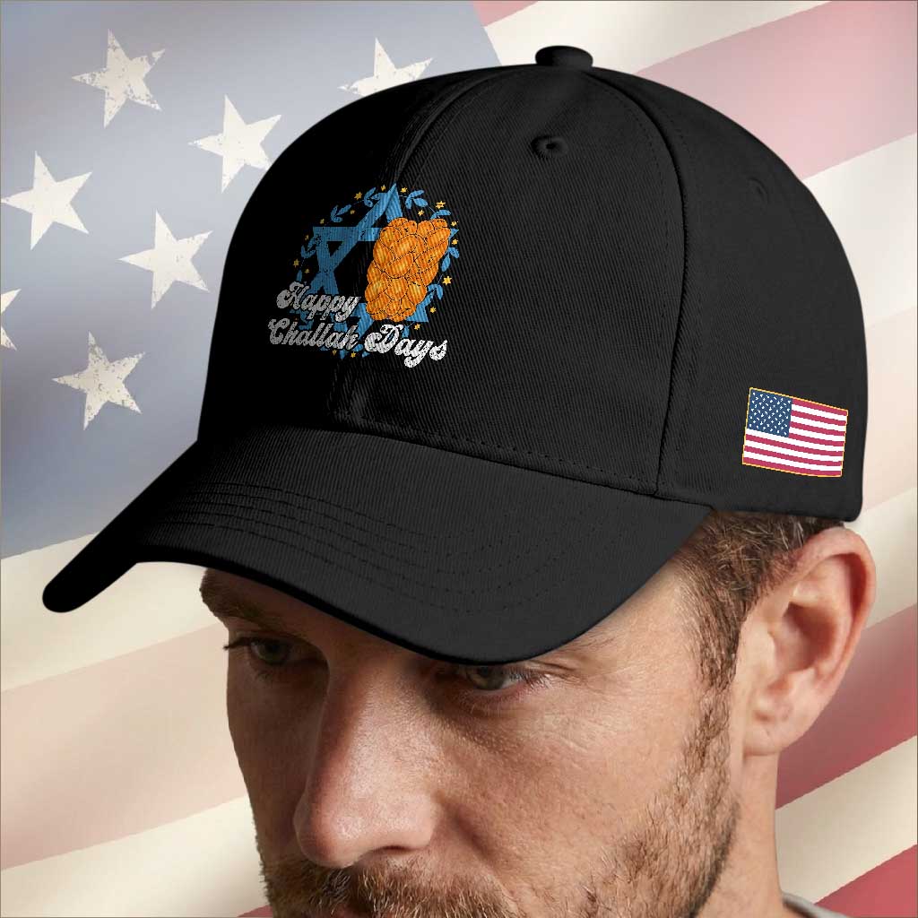 Hanukkah Challah Baseball Cap Happy Challah Days Star Of David Gift
