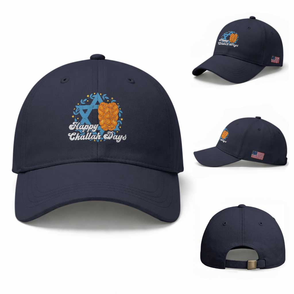 Hanukkah Challah Baseball Cap Happy Challah Days Star Of David Gift