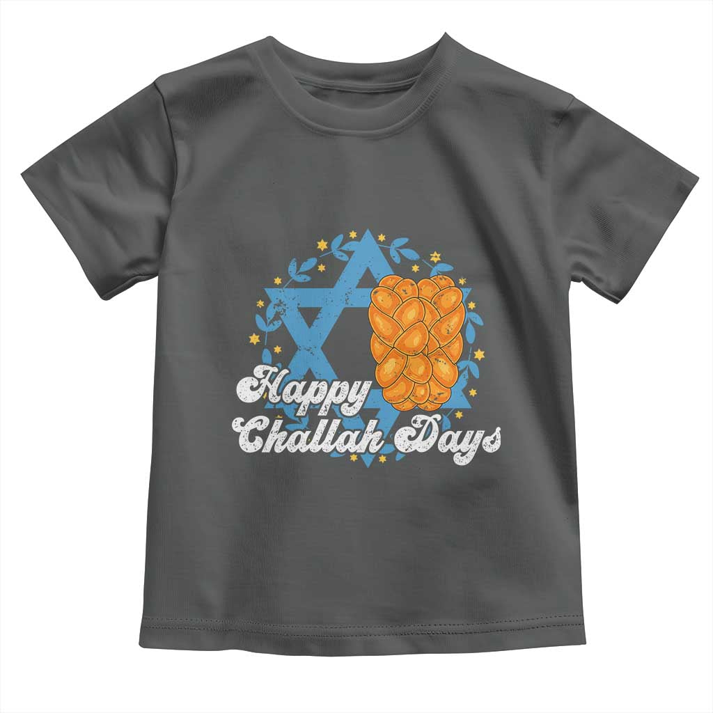 Hanukkah Challah Toddler T Shirt Happy Challah Days Star Of David Gift - Wonder Print Shop