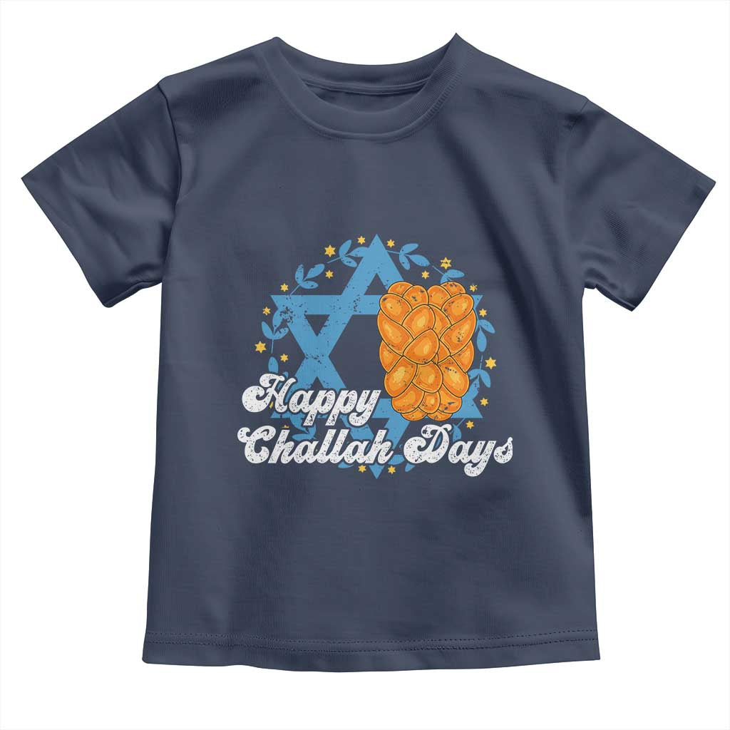 Hanukkah Challah Toddler T Shirt Happy Challah Days Star Of David Gift - Wonder Print Shop