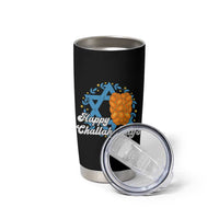 Hanukkah Challah Tumbler Cup Happy Challah Days Star Of David Gift - Wonder Print Shop