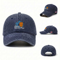 Hanukkah Challah Washed Cotton Baseball Cap Happy Challah Days Star Of David Gift