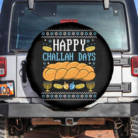 Happy Challah Days Spare Tire Cover Ugly Hanukkah Food Lover Gift - Wonder Print Shop