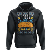 Happy Challah Days Hoodie Ugly Hanukkah Food Lover Gift - Wonder Print Shop