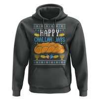 Happy Challah Days Hoodie Ugly Hanukkah Food Lover Gift - Wonder Print Shop
