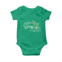 Funny Hanukkah Festival Of Lights Baby Onesie Happy Challah Days - Wonder Print Shop