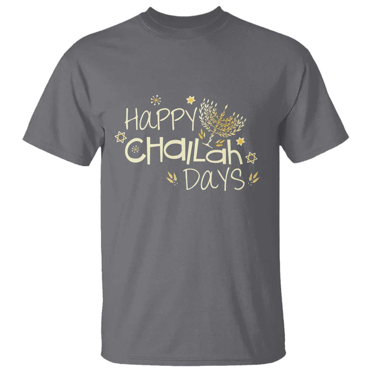Funny Hanukkah Festival Of Lights T Shirt Happy Challah Days - Wonder Print Shop