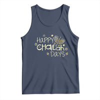 Funny Hanukkah Festival Of Lights Tank Top Happy Challah Days - Wonder Print Shop
