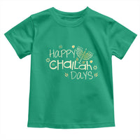 Funny Hanukkah Festival Of Lights Toddler T Shirt Happy Challah Days - Wonder Print Shop