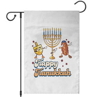 Funny Hanukkah Garden Flag Dab Dreidel Menorah Challah Gift - Wonder Print Shop