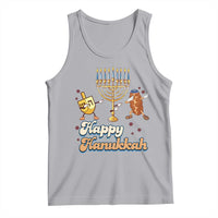 Funny Hanukkah Tank Top Dab Dreidel Menorah Challah Gift - Wonder Print Shop