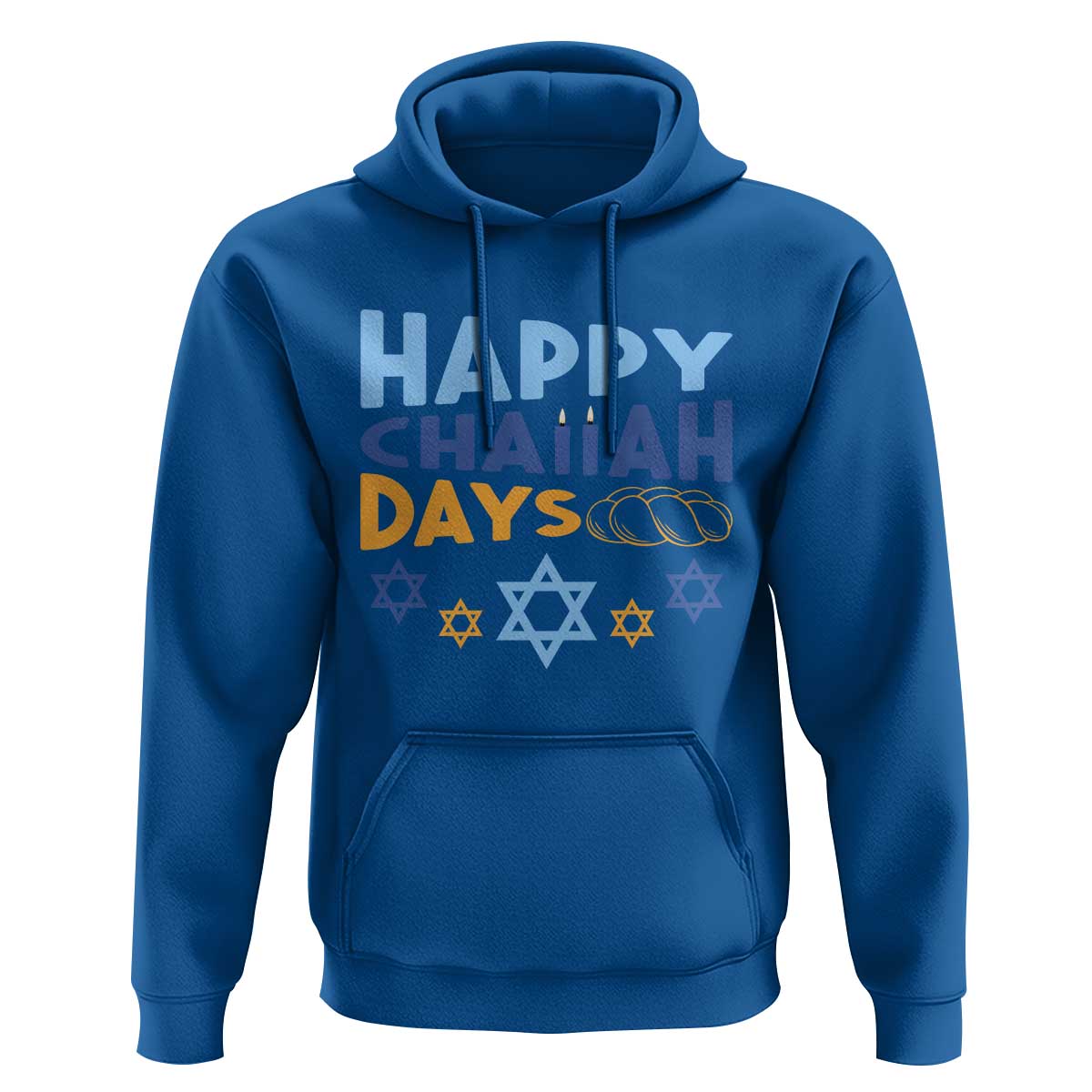 Happy Challah Days Hoodie Hanukkah Holiday Gift - Wonder Print Shop