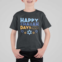 Happy Challah Days T Shirt For Kid Hanukkah Holiday Gift - Wonder Print Shop