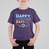 Happy Challah Days T Shirt For Kid Hanukkah Holiday Gift - Wonder Print Shop