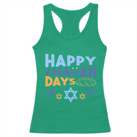 Happy Challah Days Racerback Tank Top Hanukkah Holiday Gift - Wonder Print Shop