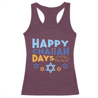 Happy Challah Days Racerback Tank Top Hanukkah Holiday Gift - Wonder Print Shop