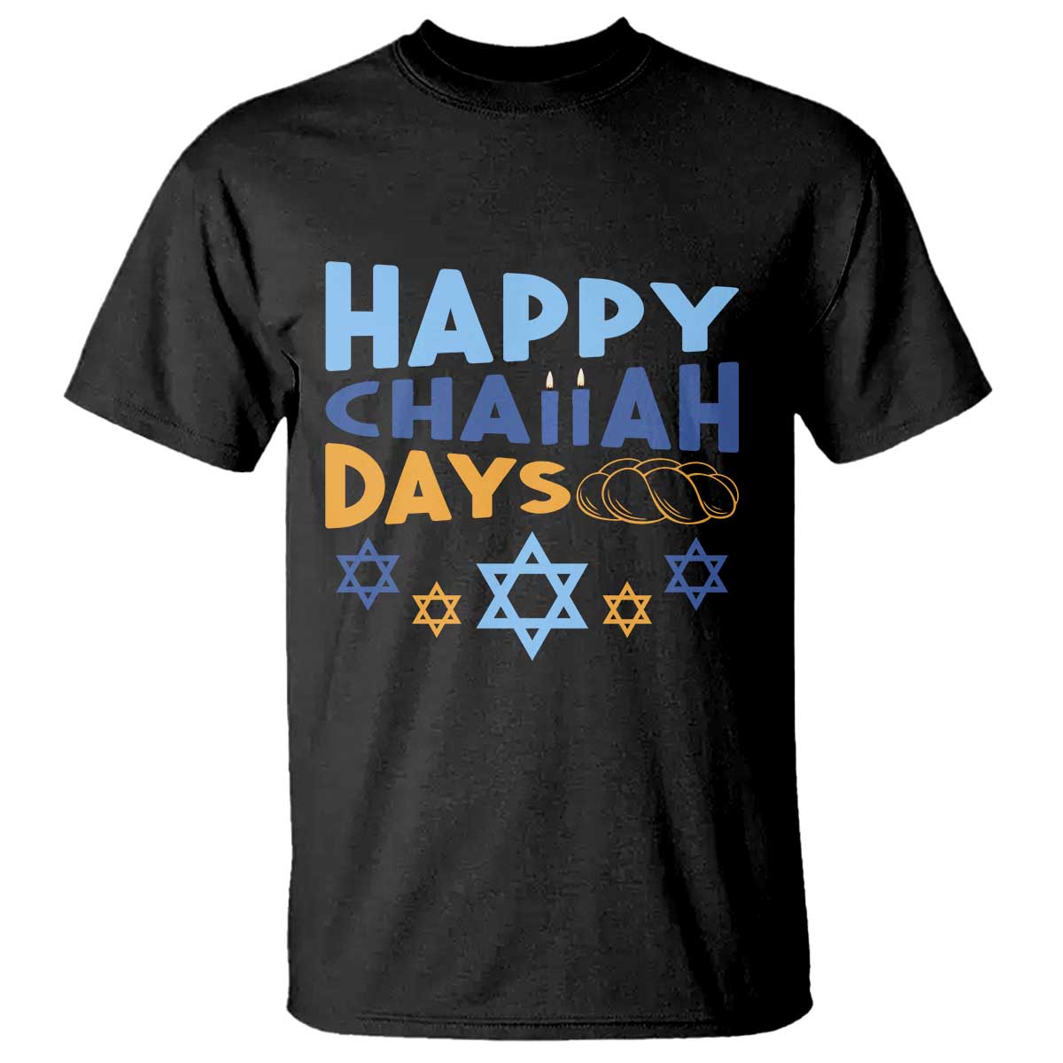 Happy Challah Days T Shirt Hanukkah Holiday Gift - Wonder Print Shop