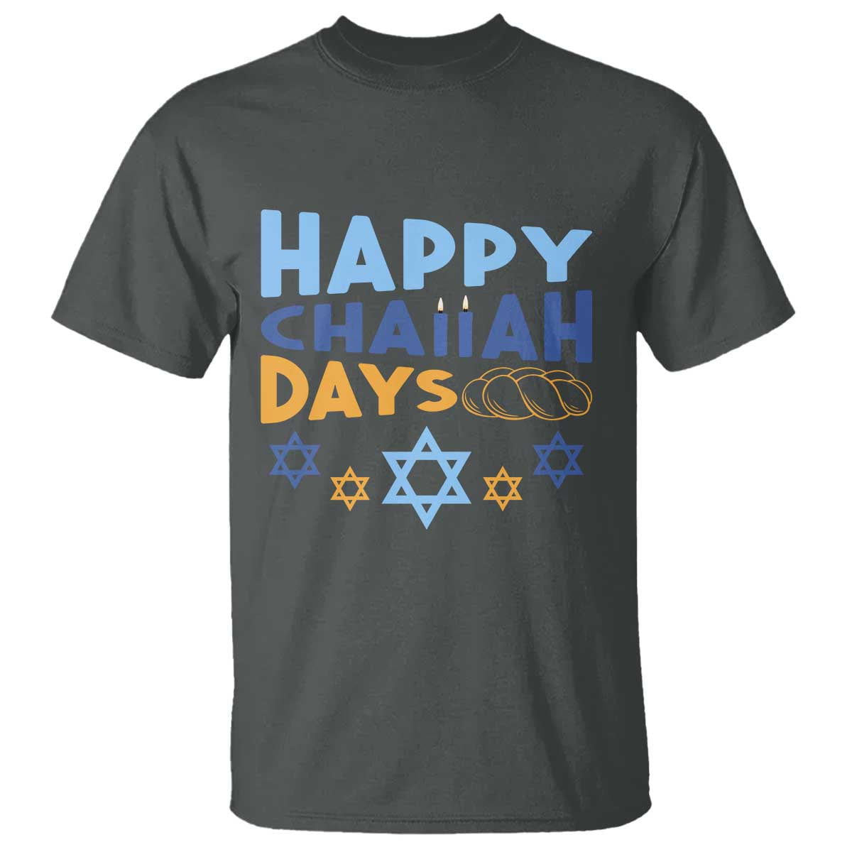 Happy Challah Days T Shirt Hanukkah Holiday Gift - Wonder Print Shop