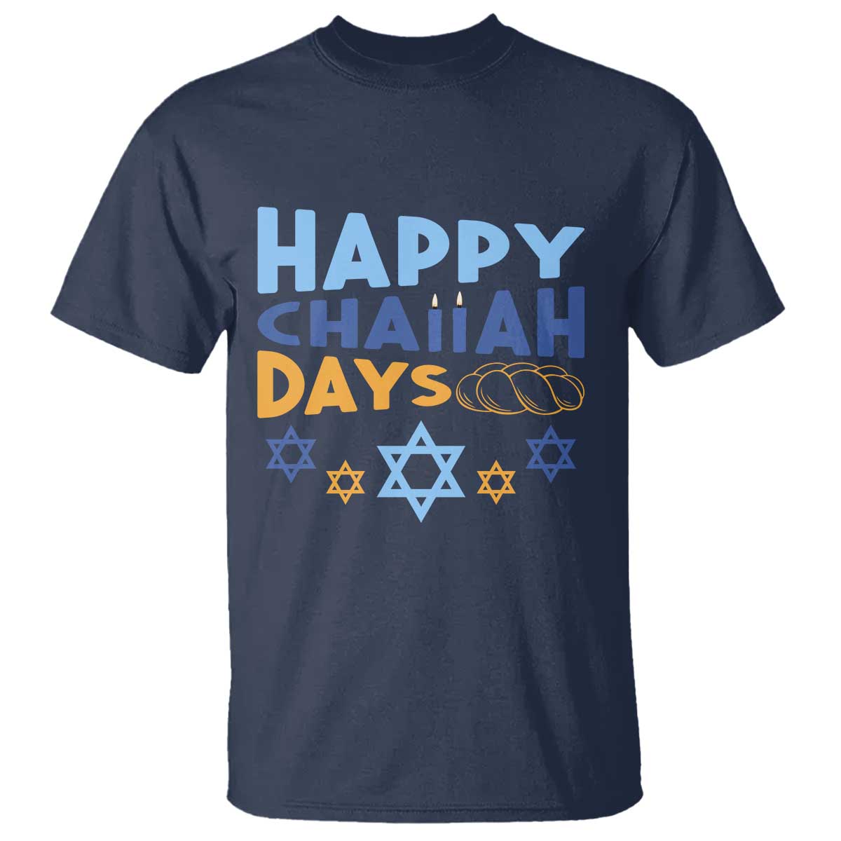 Happy Challah Days T Shirt Hanukkah Holiday Gift - Wonder Print Shop
