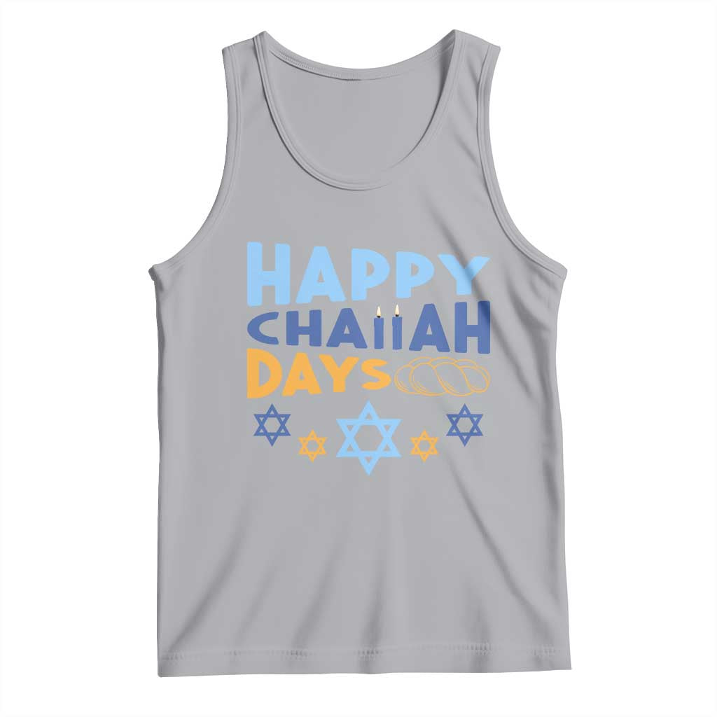 Happy Challah Days Tank Top Hanukkah Holiday Gift - Wonder Print Shop