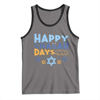 Happy Challah Days Tank Top Hanukkah Holiday Gift - Wonder Print Shop