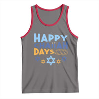 Happy Challah Days Tank Top Hanukkah Holiday Gift - Wonder Print Shop
