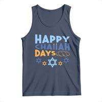 Happy Challah Days Tank Top Hanukkah Holiday Gift - Wonder Print Shop