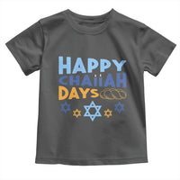 Happy Challah Days Toddler T Shirt Hanukkah Holiday Gift - Wonder Print Shop