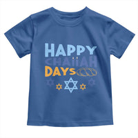 Happy Challah Days Toddler T Shirt Hanukkah Holiday Gift - Wonder Print Shop