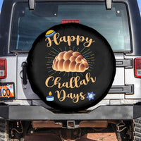 Funny Hanukkah Happy Challah Days Spare Tire Cover Jewish Gift - Wonder Print Shop