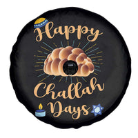 Funny Hanukkah Happy Challah Days Spare Tire Cover Jewish Gift - Wonder Print Shop