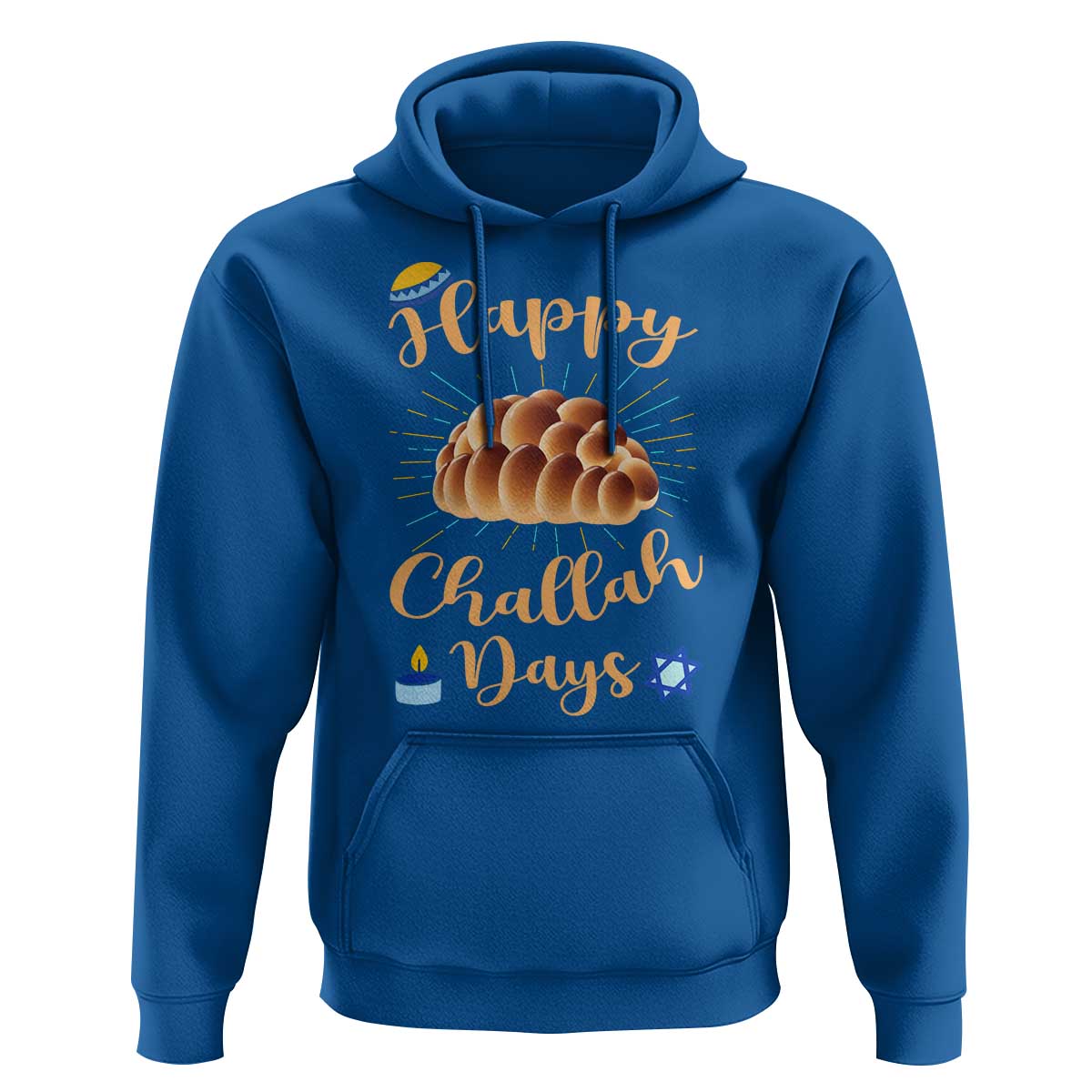 Funny Hanukkah Happy Challah Days Hoodie Jewish Gift - Wonder Print Shop