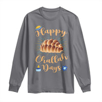 Funny Hanukkah Happy Challah Days Long Sleeve Shirt Jewish Gift - Wonder Print Shop