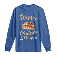 Funny Hanukkah Happy Challah Days Long Sleeve Shirt Jewish Gift - Wonder Print Shop
